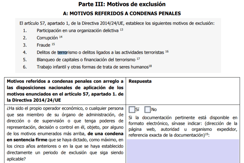 DRU, DECLARACION RESPONSABLE UNICA